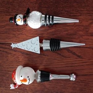 🎄 Collection of Christmas Wine Bottle Stoppers